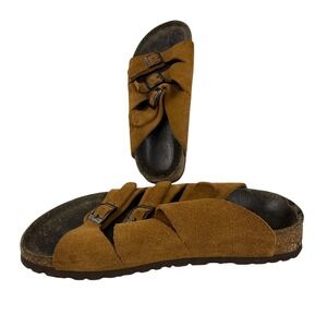 Betula Birkenstock Sandals Women's Size 36‎ (US 5.5)  Brown Leather Cork Footbed